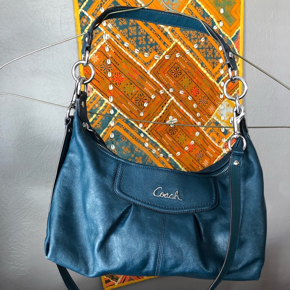 *Make an offer* Blue Coach Ashley Purse